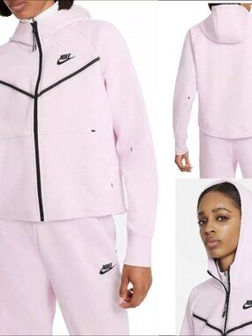 Women's Nike Tech Fleece Windrunner Full Zip Hoodie-Size M (CW4298